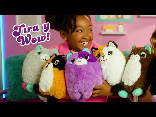 Vídeo relacionado con Bizak Mimimiau Tira y Wow Gatitos Sorpresa, 12 Diferentes Gatos para coleccionar con los Que verás una Experiencia unboxing Cuando estiras de la Cola del Gato Se Hace súper Grande, (64120001)