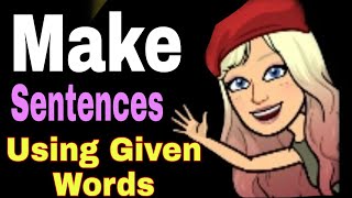 Make Sentences / Aise Banaye Wakya / Single Word Se New Sent Banana / English Videos by Mansoor Ali