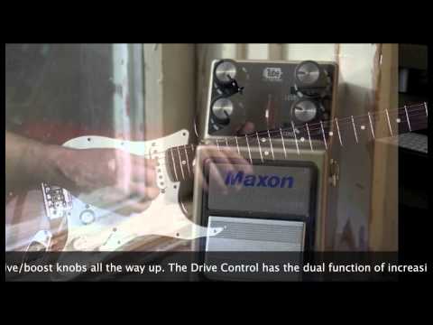 Maxon TBO-9 True Tube Booster Overdrive Guitar Pedal