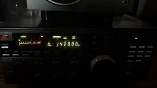 WOC Davenport Iowa USA 1420 kHz 5kW as heard in Northern Finland
