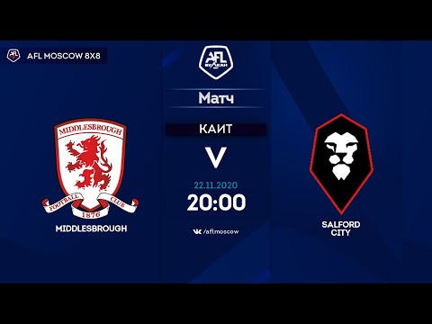 AFL20. England. League One. Day 10. Middlesbrough - Salford City
