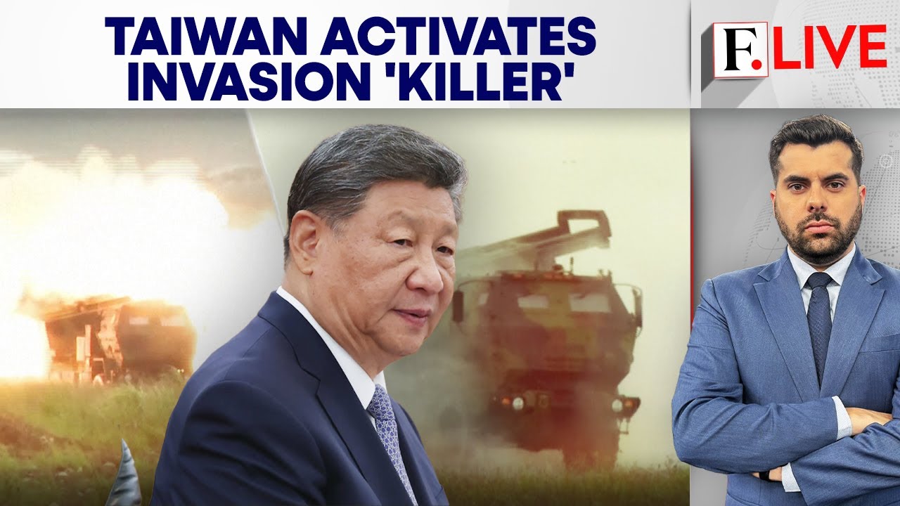 Taiwan Flexes US-made HIMARS in Military Drill Against Potential China Invasion | Firstpost Live