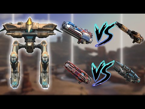 WAR ROBOTS | best 4 weapons for nightingale | cryo VS igniter VS hussar VS scourge