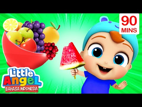 Jangan Terlalu Banyak Makan Camilan | Kartun Anak | Little Angel Bahasa Indonesia
