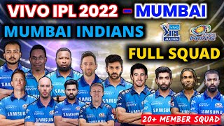 IPL 2021 - Mumbai Indians Full Squad Mumbai (MI) Team Probable Squad For IPL 2021 |IPL New Team 2022