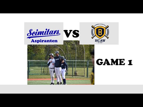 2021-04-24 Oefenwedstrijd Scimitars asp vs HCAW asp1 game 1