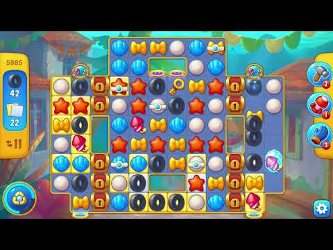 [FISHDOM Walkthrough] Level 5985 (Qua màn - Fishdom)