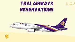 Fly with Thai Airways Reservations & Get Up To 30% Off
