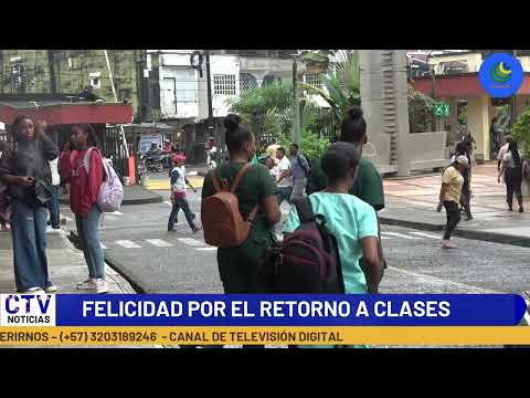 FELICIDAD POR EL RETORNO A CLASES