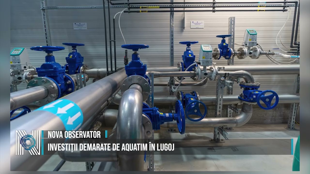 INVESTIȚII DEMARATE DE AQUATIM ÎN LUGOJ