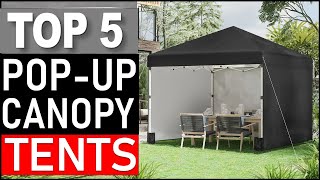 Top 5 Best Pop-Up Canopy Tents in 2026