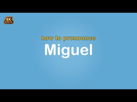 how to pronounce Miguel 【Name】