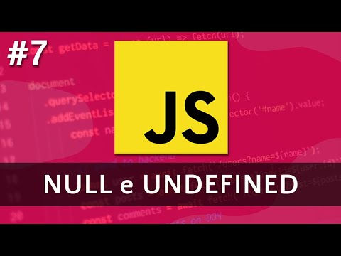 Imparare Javascript 7 Null E Undefined