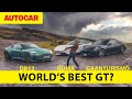 Who makes the world's best GT car? New Aston Martin DB12 meets Ferrari Roma and Maserati GranTurismo