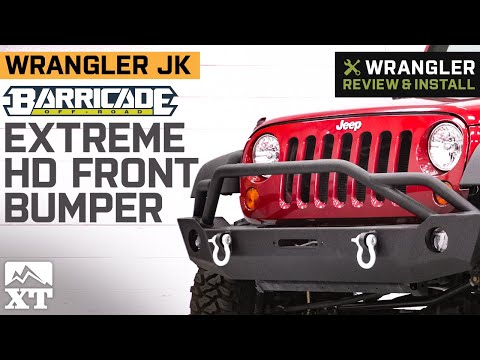 Jeep Wrangler JK Barricade Extreme HD Front Bumper Review & Install