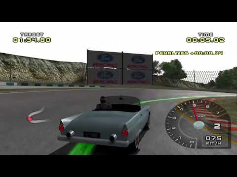 Ford Racing 2 - #11 Racing Line (Hard) with '55 Thunder Bird
