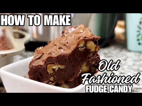 Old Fashioned Fudge - A Classic #chocolate...