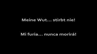 Puhdys ft. Till Lindemann y Richard Kruspe - Wut will nicht sterben (Alemán - Español)