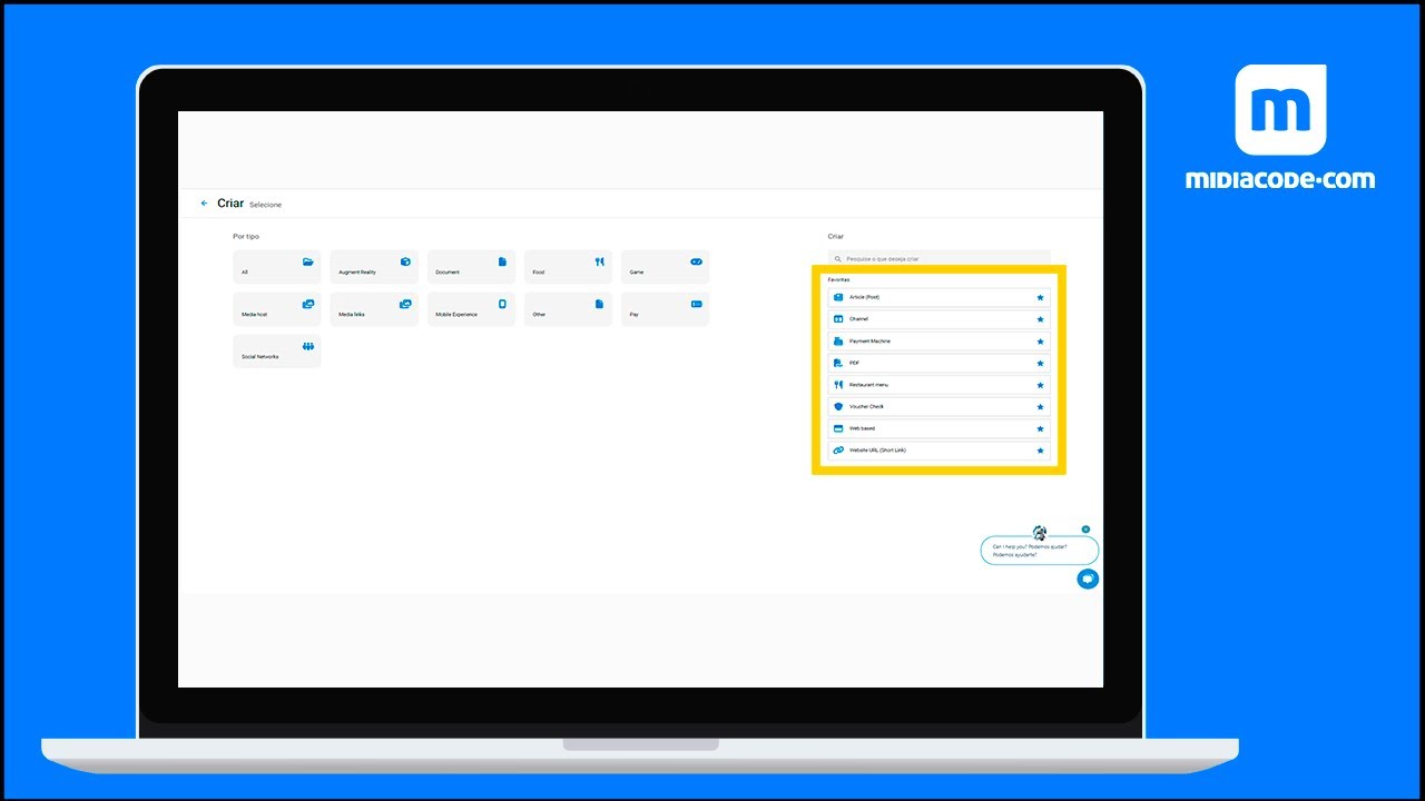 How to Favorite Content in Midiacode Studio