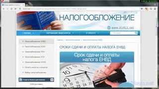 Сроки сдачи отчетности и уплаты налога ЕНВД