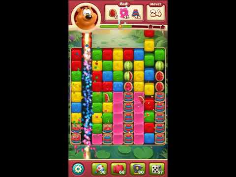 Toon Blast Level 3278 - NO BOOSTERS 🐻🐺🐱 | SKILLGAMING ✔️