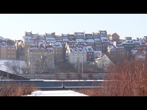 Warsaw - Poland, seen from the right bank of the Vistula