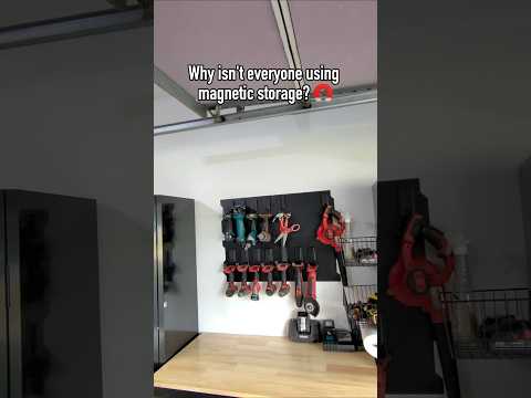 Video: Gator Magnetics Magnetic Garage Tool Wall for Drills, Batteries and Towels video thumbnail