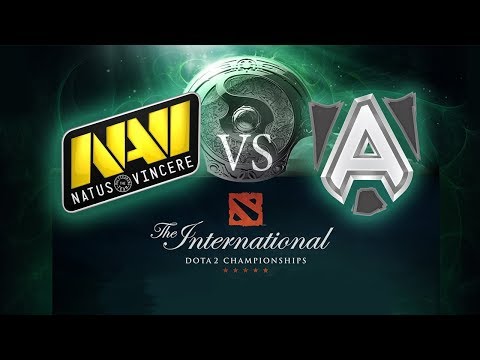 Alliance vs Na'Vi Финал 3 Игра TI3 RU
