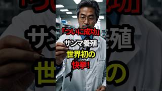 サンマ養殖、世界初の快挙　マルハニチロ×福島の挑戦#shorts #政治 #日本