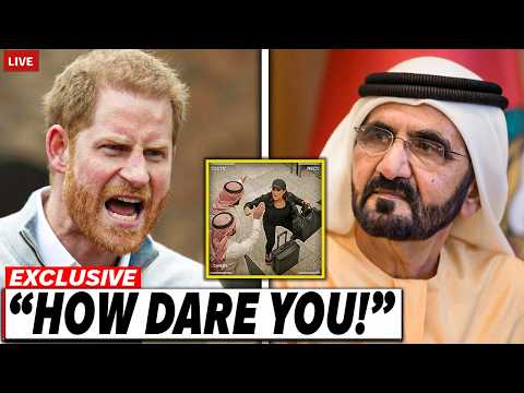 Prince Harry GOES OFF After Dubai Sheikh REJECTS Meghan — Warns Her To STAY AWAY!