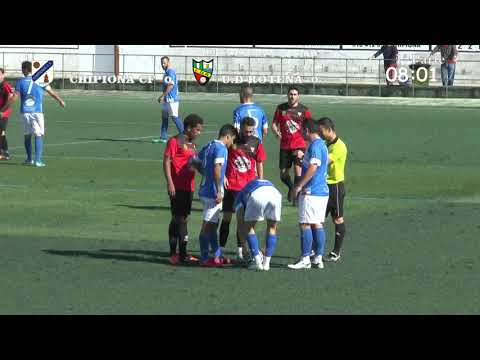 Chipiona CF 2 - Unión Deportiva Roteña 2.   3 de noviembre de 2019.
