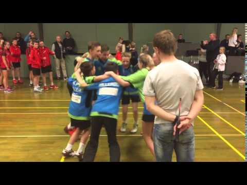 U13 Sjællandsmestre 2016 - Hillerød Badmintonklub