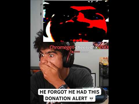 he forgot he had this donation alert 💀#kingsammelot