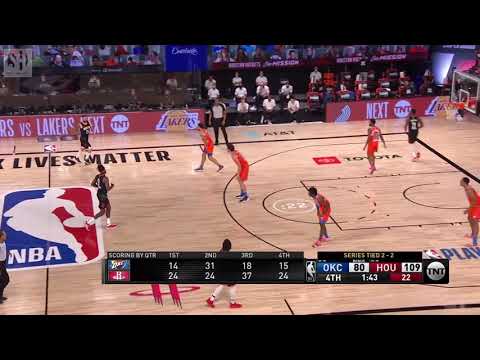 DeMarre Carroll Full Play | Thunder vs Rockets 2019-20 Playoffs Game 5 | Smart Highlights