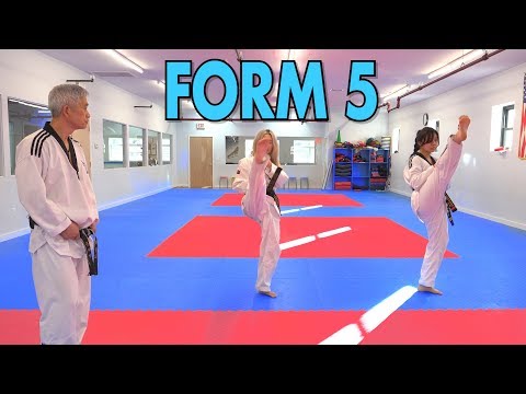 Taekwondo Form 5 - Basics for Beginners