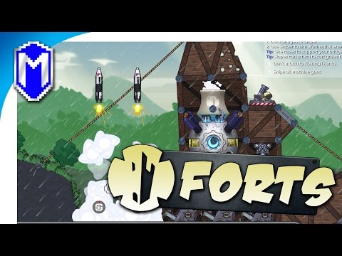 Launching The Ballistic Missiles For Europe's Oil - Let's Play Forts Campaign Gameplay Part 2