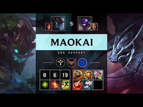 Maokai Support vs Alistar - EUW Grandmaster Patch 25.20