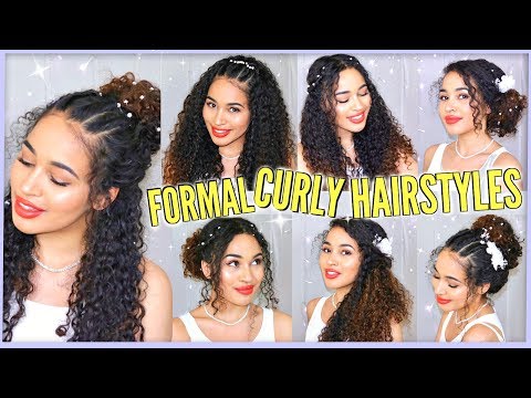 7 Best Curly Hairstyles for Prom, Graduation, Formals...