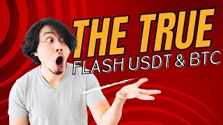 Real FLASH USDT & BTC How to buy and use! Trust wallet value & LOGO. TRC20 & ERC20