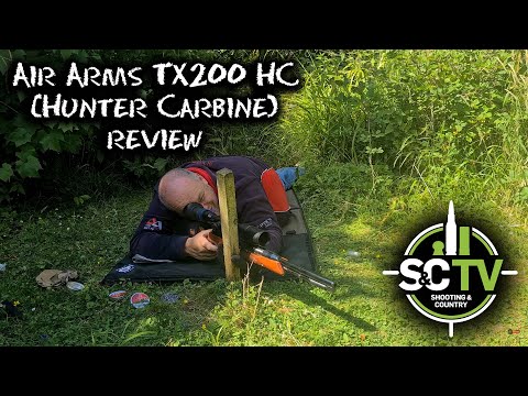 S&C TV | Gary Chillingworth | Shooting an Air Arms TX200 HC (Hunter Carbine)