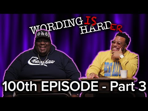 100th EPISODE: Part 1 - Teddy Ray Vs Tahir Moore - WORDING IS HARDER!