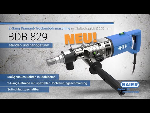 BDB 829 – Diamant Trockenbohrmaschine