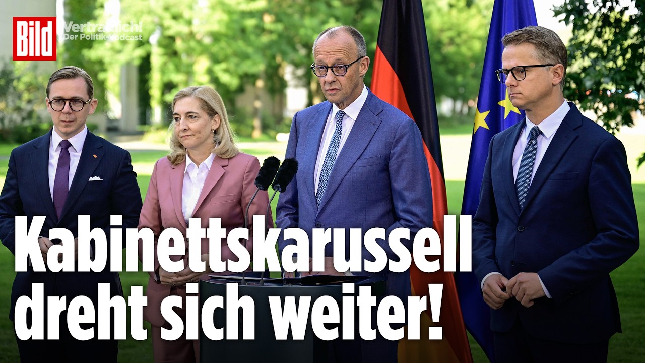 Kanzler Merz stellt sein neues Regierungsteam vor | Vertraulich