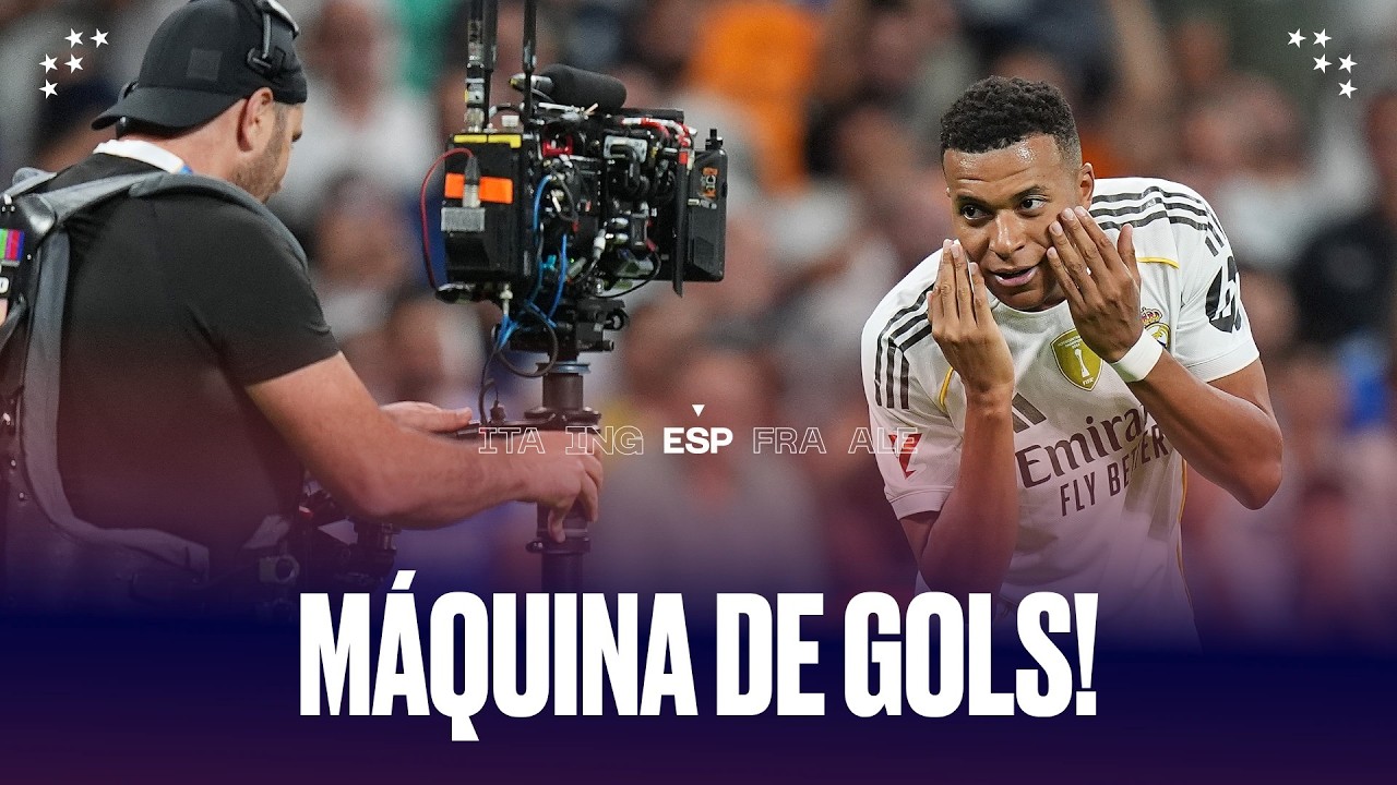 NINGUÉM ESCAPOU! MBAPPÉ JÁ MARCOU CONTRA TODOS EM LALIGA
