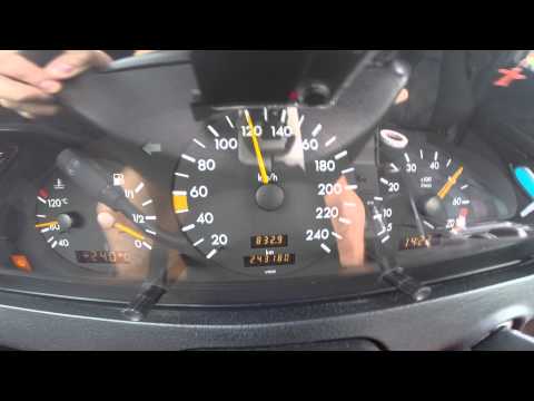 0-140 km/h 1995 MERCEDES-BENZ C 220 AUTOMATIC 110 KW (150 ps)