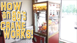 The Old School 80's Crane Machines Used Relay Logic To Work, Check it Out!  Plush Claw Game Repair