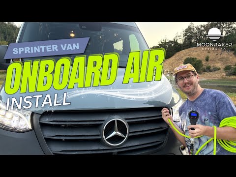 Sprinter Van ARB Air Compressor Install: The Moonraker Way!