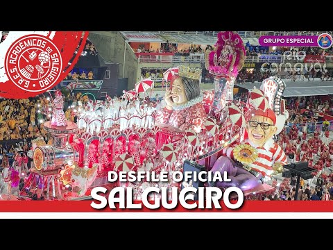 SALGUEIRO 2026 | DESFILE OFICIAL COMPLETO NA SAPUCAÍ (VISÃO DA ARQUIBANCADA)