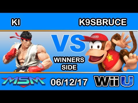 MSM 100 - DCG | Ki (Ryu) Vs. MF LH | K9sBruce (Diddy Kong) - Winners Side