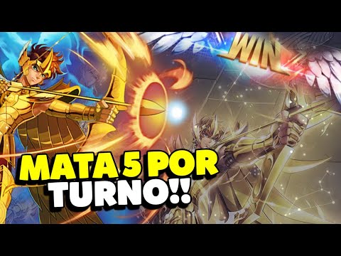 MELHOR COMP PRO EVENTO PVP! AIOLOS UM DEUS - Saint Seiya Awakening